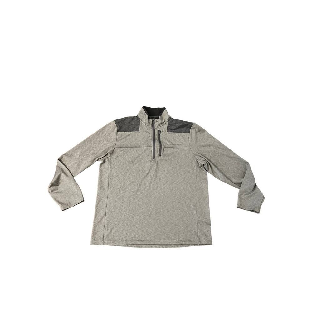 Vineyard Vines Pullover Mens Large Gray Half Zip OTG On The Go Shep Shirt